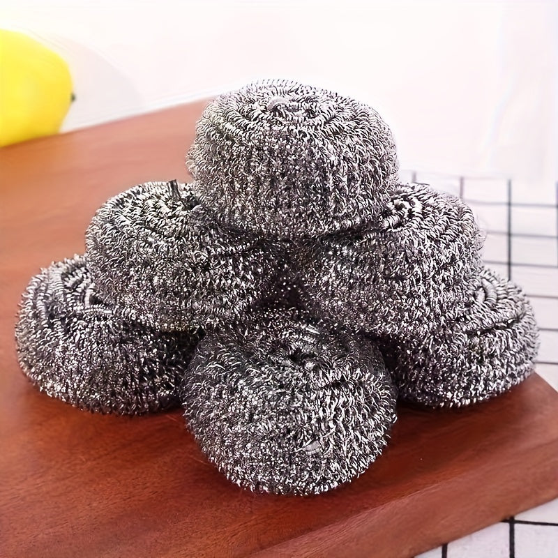 Durable stainless steel scrubber