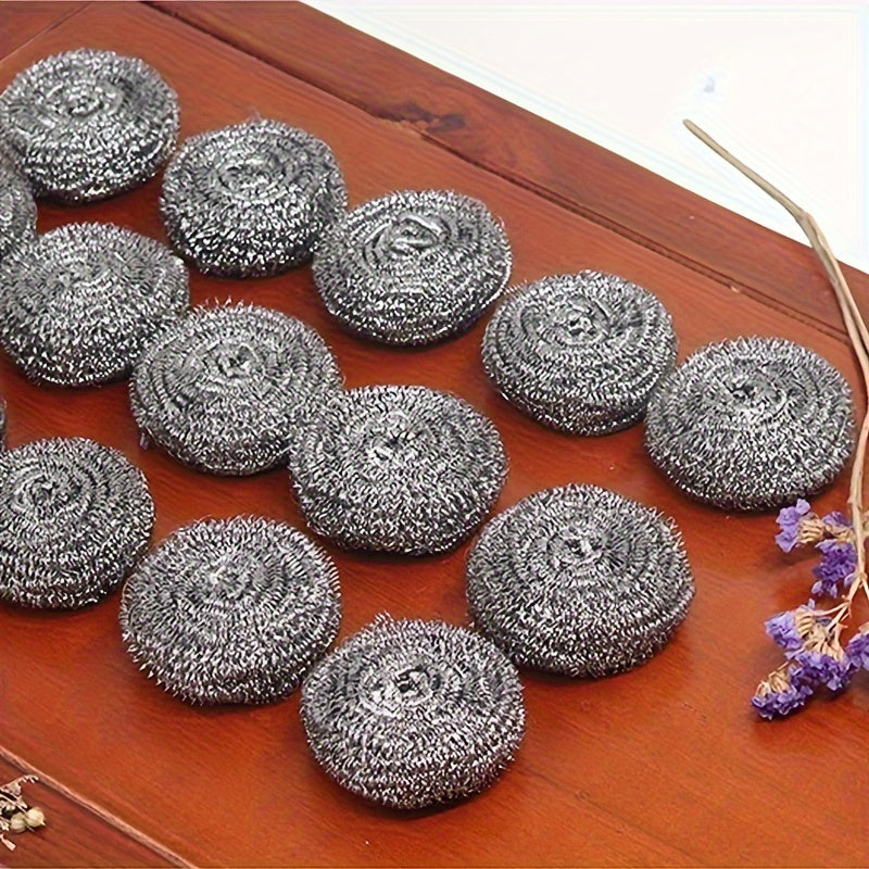 Durable stainless steel scrubber