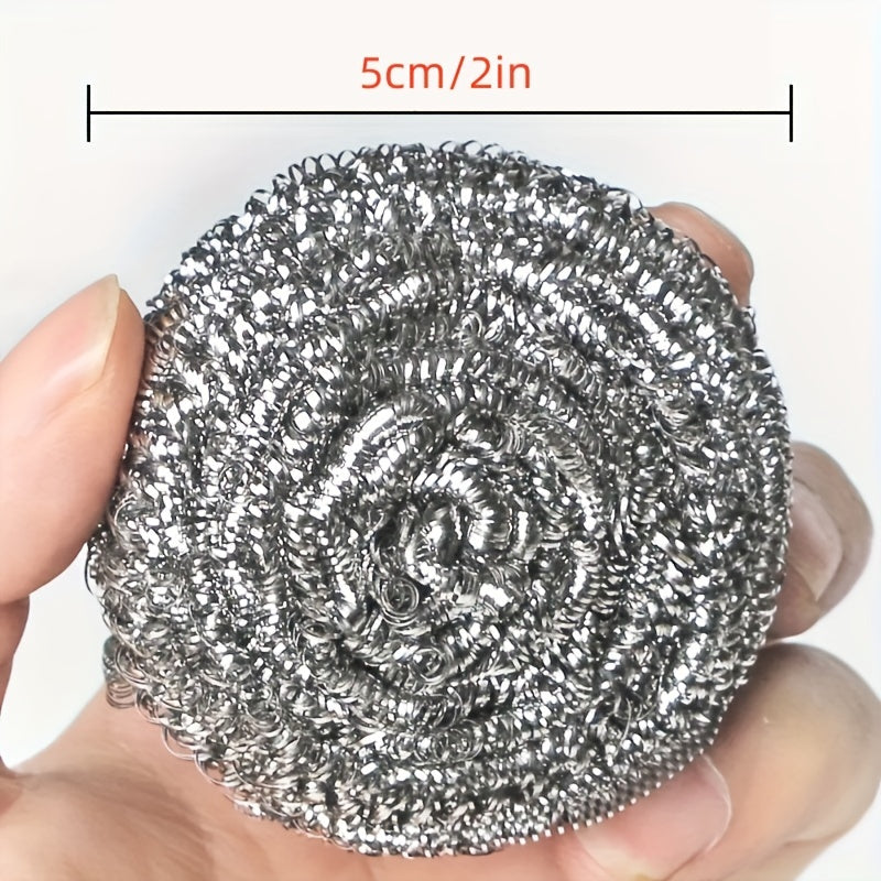 Durable stainless steel scrubber