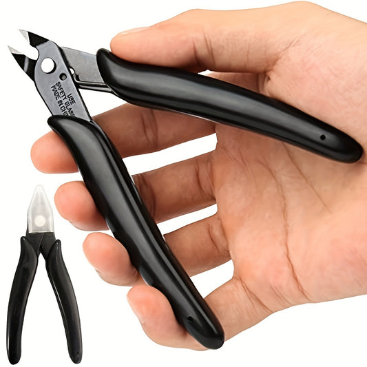 5-Inch Precision Wire & Zip Tie Cutters - Expert Craftsmanship for Jewelry Making, Electronic Repairs & Hobbyists - Durable, Ergonomic Design