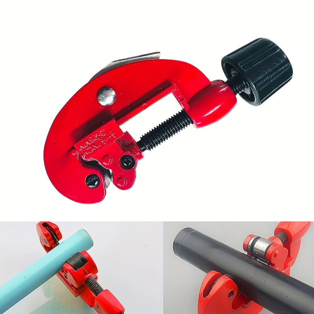 1pc Manual Pipe Cutter - Cutting Copper, Aluminum, PVC Pipe Cutter for 3-28mm Pipes - Durable and Easy-to-Use Handheld Cutting Tool for DIY and Professional Use
