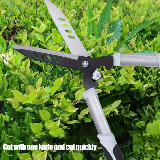 Modern 1-pack heavy duty pruning shears with non-slip handles, metal garden pruning shears for fruit trees and shrubs, high hardness hardened blades, easy pruning and shaping