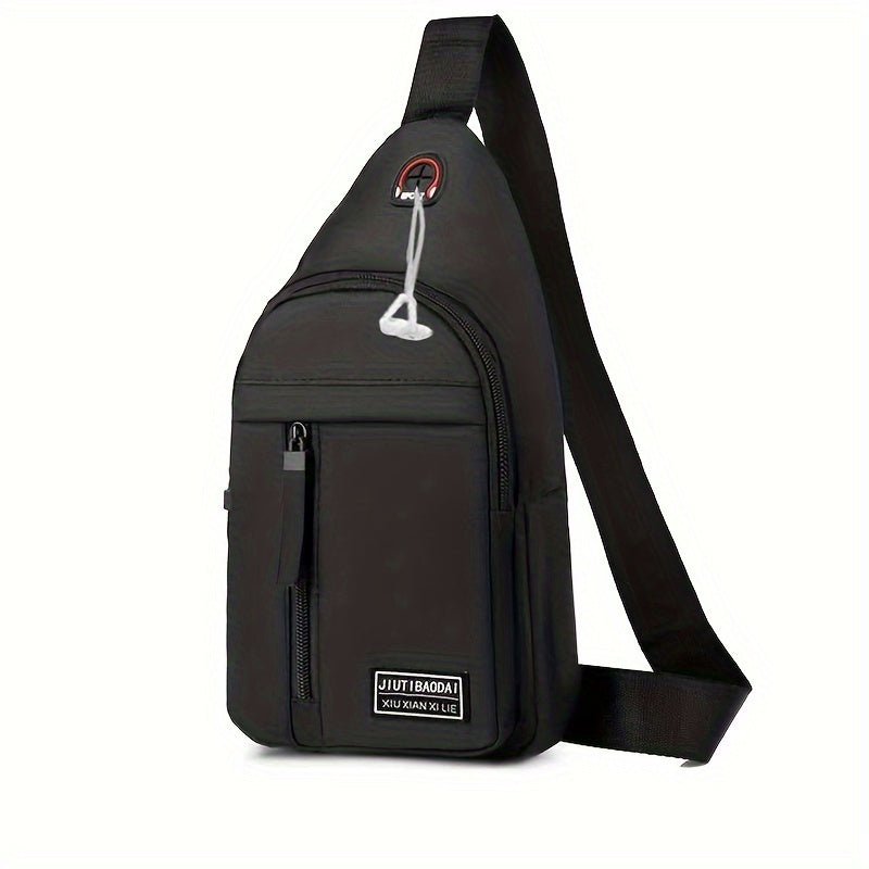 New Fashion Chest Bag Men's Messenger Bag Canvas Shoulder Bag