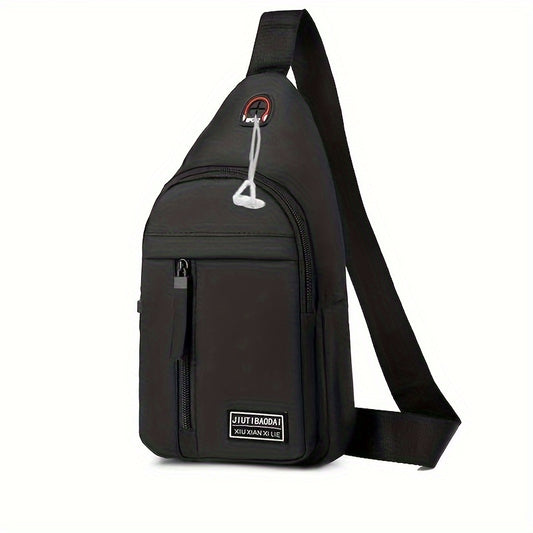 New Fashion Chest Bag Men's Messenger Bag Canvas Shoulder Bag