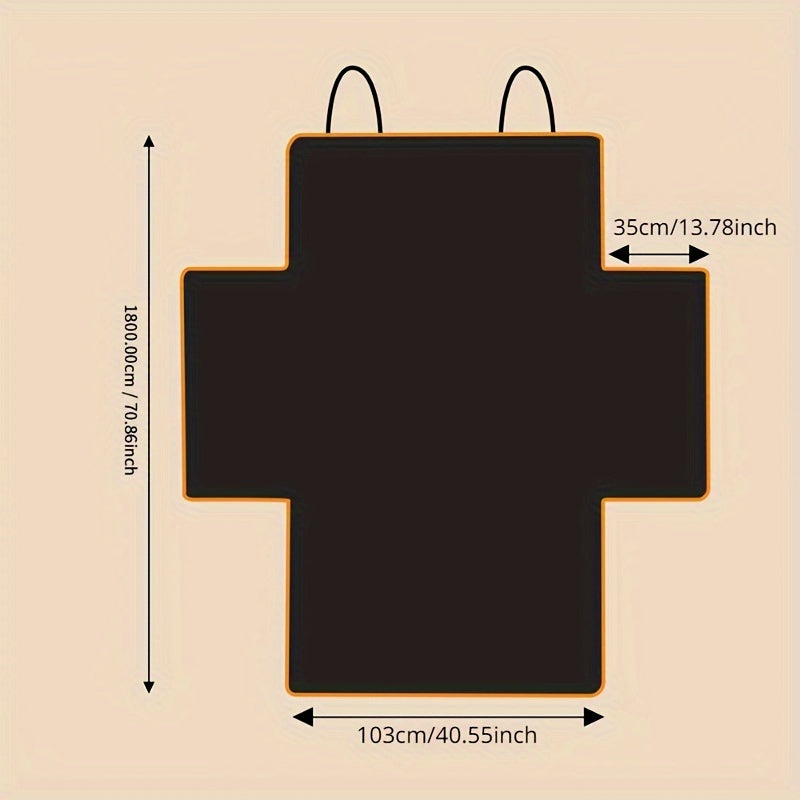 Waterproof Cargo Liner for SUV - Universal Fit Durable Cover, Protective Vehicle Boot Area Protection, Single Piece