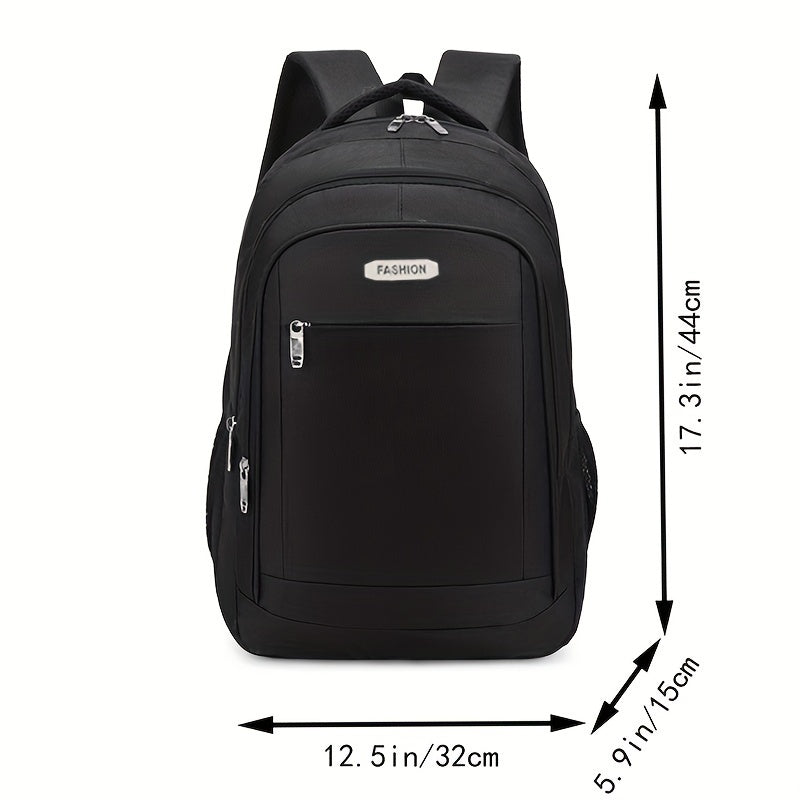 3pcs student trendy large capacity backpacks for junior high and high school campus leisure travel backpacks Colors sent randomly