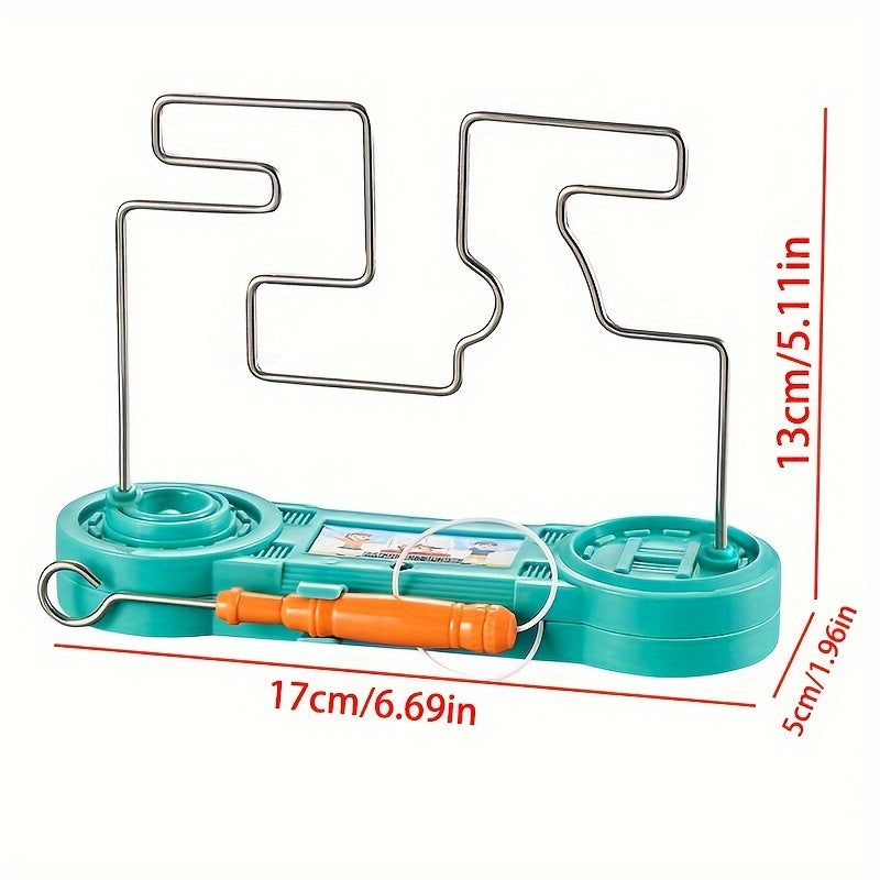 3D Line Maze Puzzle with Electric Shock Pen