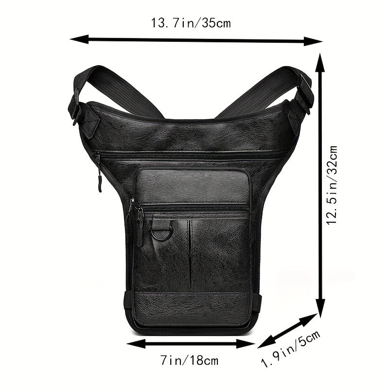 New multifunctional men's leg bag, outdoor men's leg bag, sports bag portable waist bag