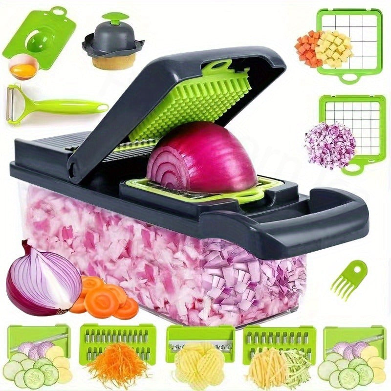 16pcs set, vegetable chopper