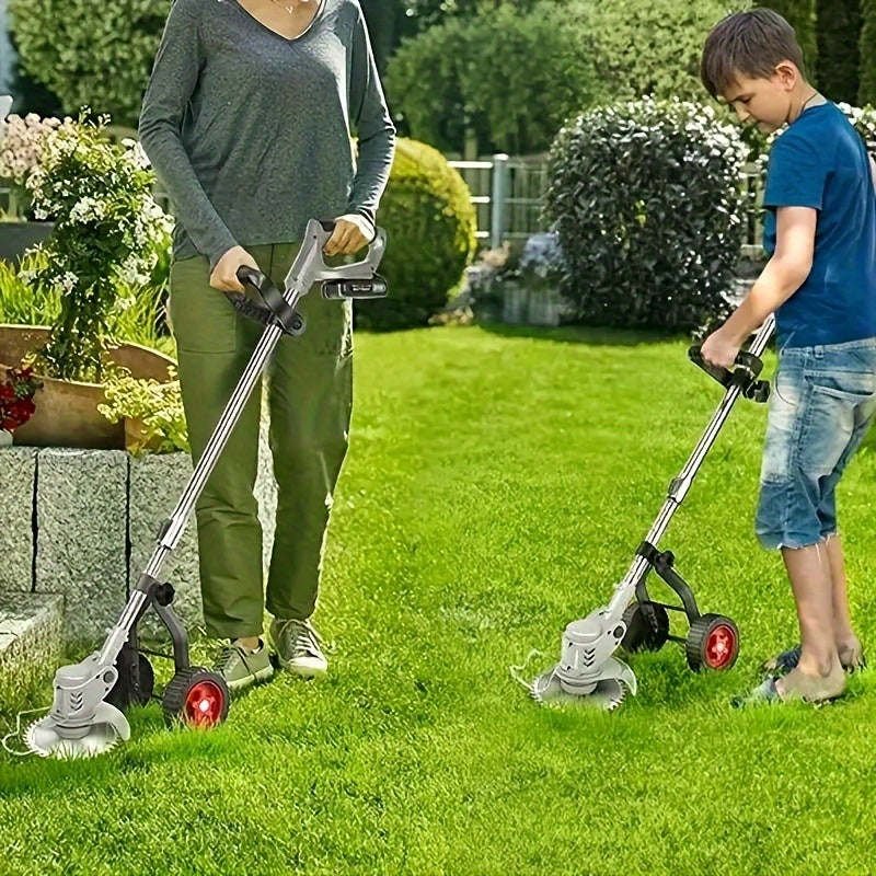 Portable Lawn Mower Trimmer Wheel Set, perfect for weeding and gardening tasks, home garden accessories lawn mower accessories lawn mower parts