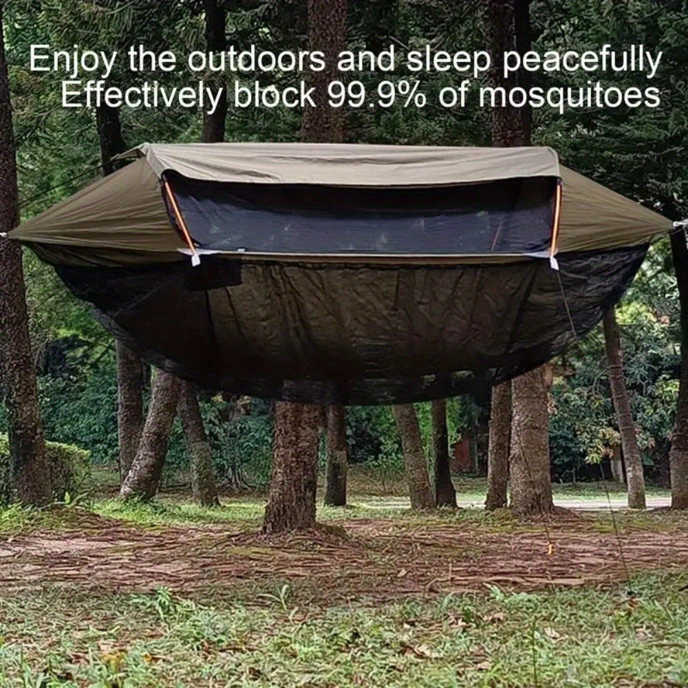 Ultralight Portable Hammock Mosquito Net - Easy to install, fits all hammocks, great for camping and outdoor adventures