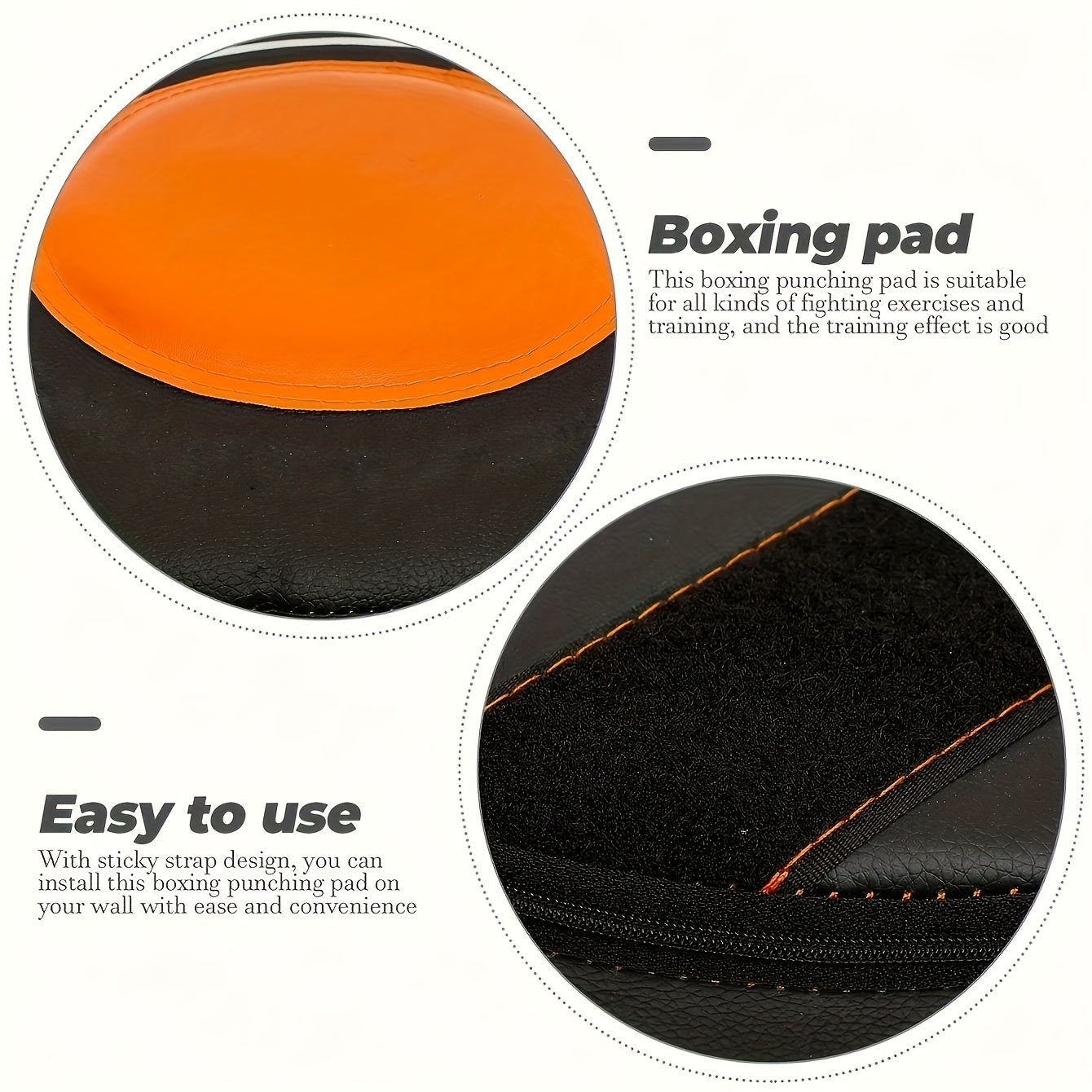 1 Piece Premium Wall Mounted Boxing Training Target Mat - Boxing Mat for Martial Arts, Fitness and Exercise - Durable, Adjustable and Easy to Install