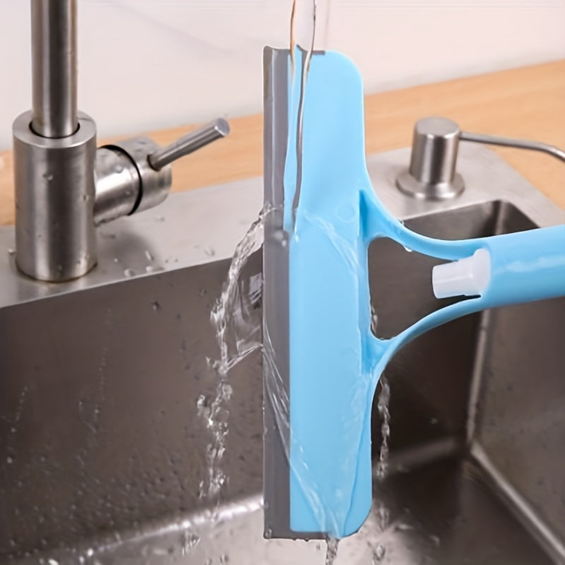 Versatile 2-in-1 Glass Wiper & Sprayer: Ultimate Shine for Home & Car - Perfect for Mirrors, Windows & Beyond
