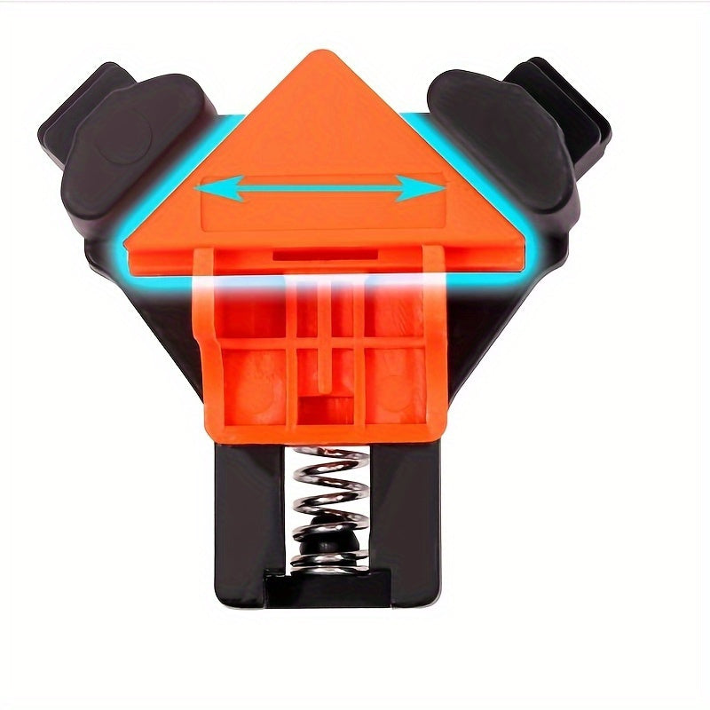 1 Pcs Easy-Grip Plastic Angle Clamps – 90° Framing and Woodworking Brackets for DIY and Professional Use