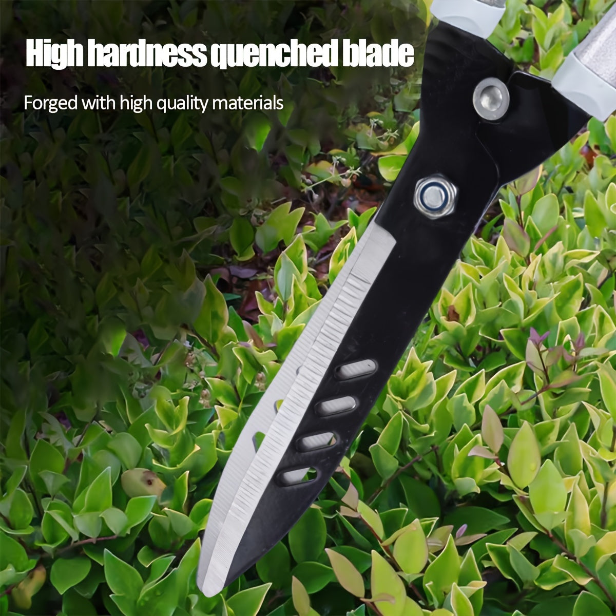 Modern 1-pack heavy duty pruning shears with non-slip handles, metal garden pruning shears for fruit trees and shrubs, high hardness hardened blades, easy pruning and shaping