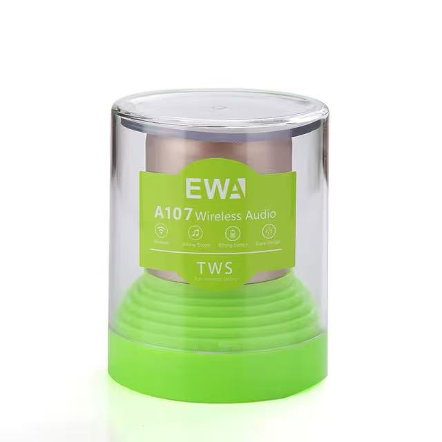Bluetooth Speaker EWa A107 MP3 Player For Phone/Tablet/PC Mini Wireless Bluetooth Speaker TWS Small Portable Speaker