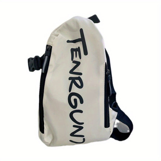 Men's trendy waterproof crossbody chest bag outdoor shoulder bag student bag mobile phone bag multifunctional crossbody bag