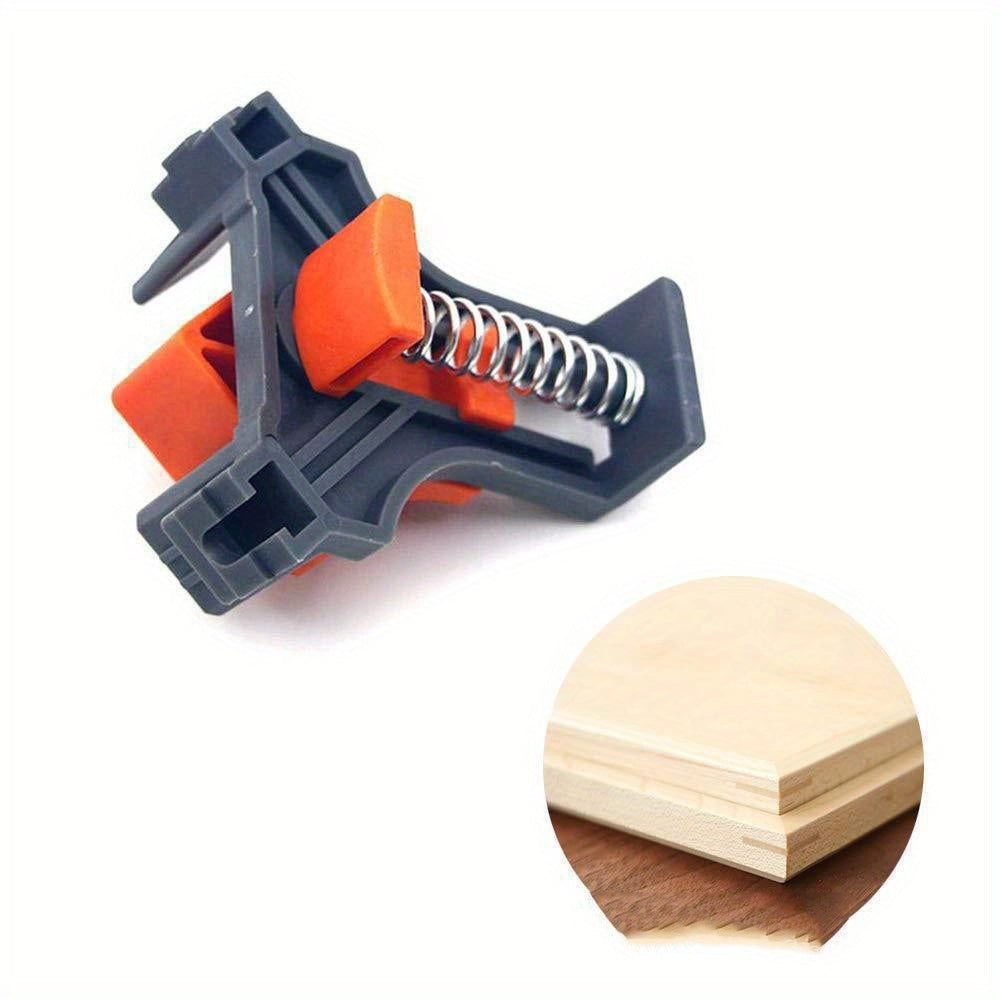 1 Pcs Easy-Grip Plastic Angle Clamps – 90° Framing and Woodworking Brackets for DIY and Professional Use