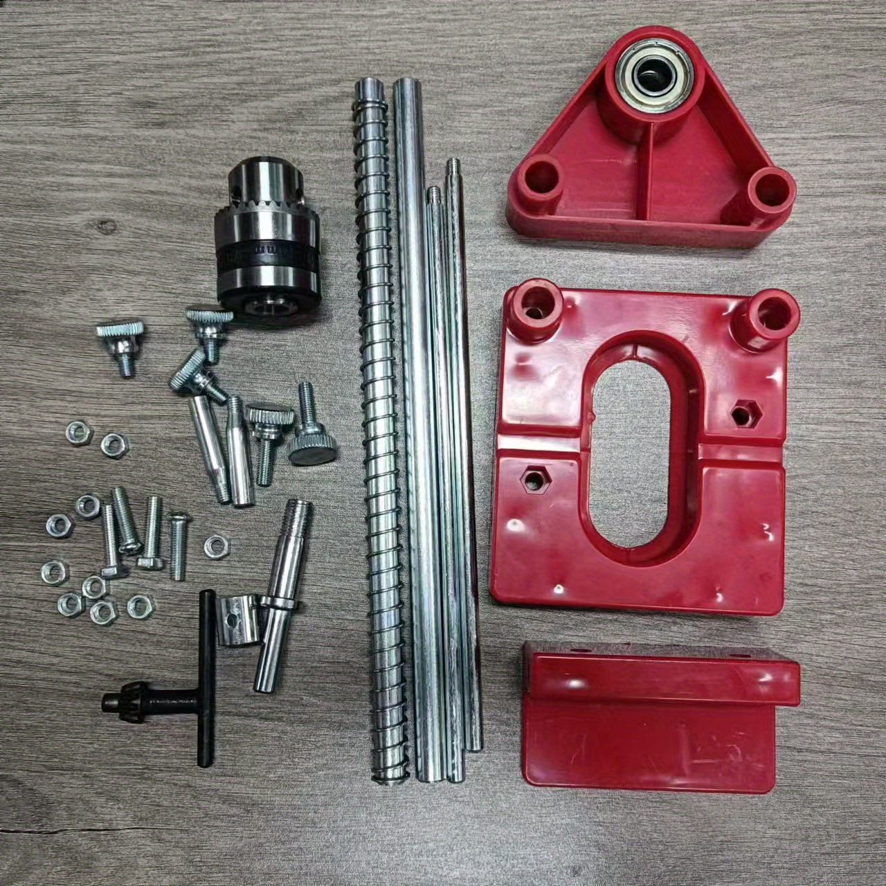 Precision Portable Drill Guide - Great for woodworking and home improvement, no power required, durable plastic/metal construction