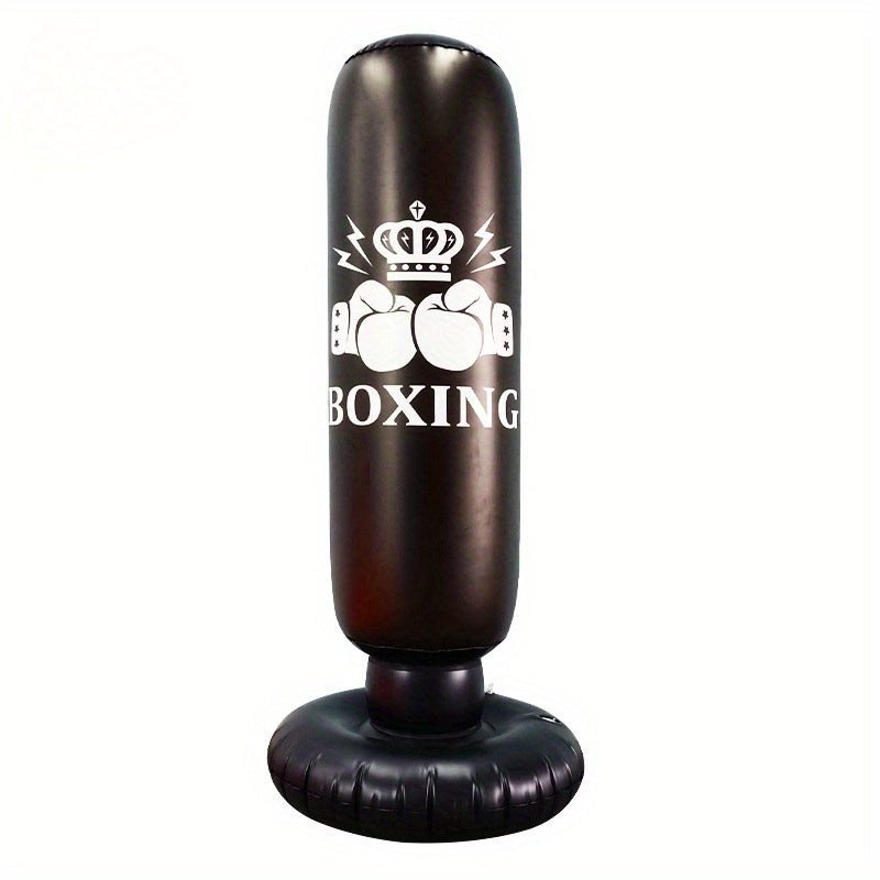 Inflatable PVC Boxing Post - Durable Punching Bag for Fighting Training