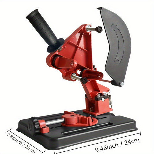 Versatile Angle Grinder Stand - Easy to Install, Lightweight Pull-Out Base for DIY Projects, Metal Construction