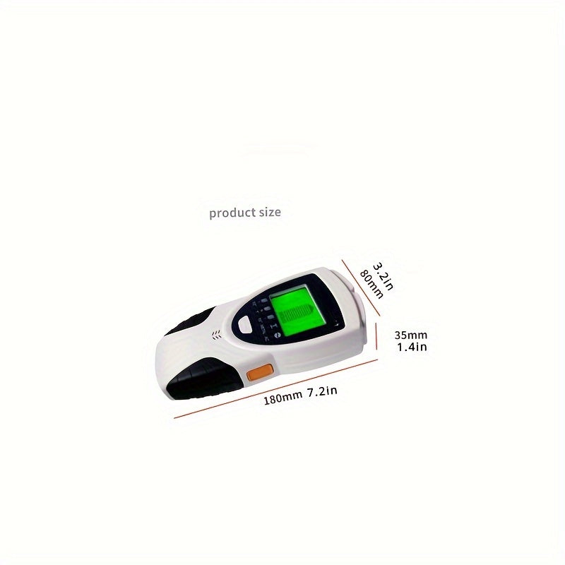 SH301 5-in-1 Wall Scanner - Stud, Metal & Wire Detection Tool with LED LCD Display