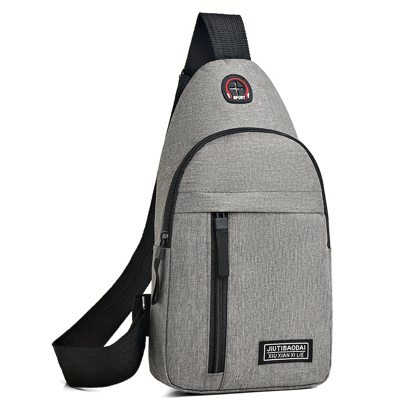 New Fashion Chest Bag Men's Messenger Bag Canvas Shoulder Bag