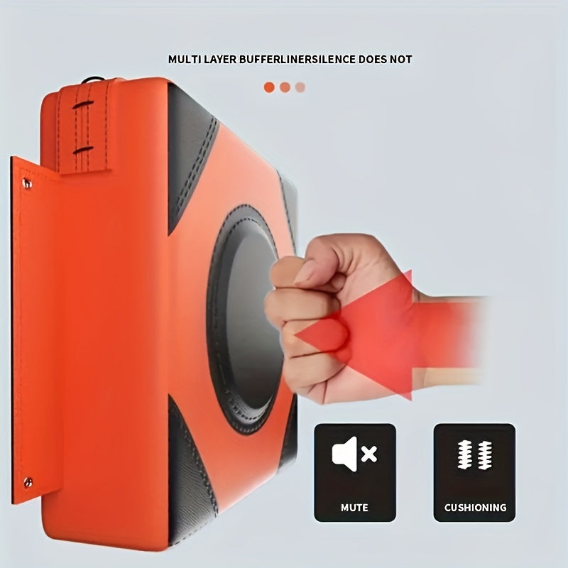 1 Piece Premium Wall Mounted Boxing Training Target Mat - Boxing Mat for Martial Arts, Fitness and Exercise - Durable, Adjustable and Easy to Install