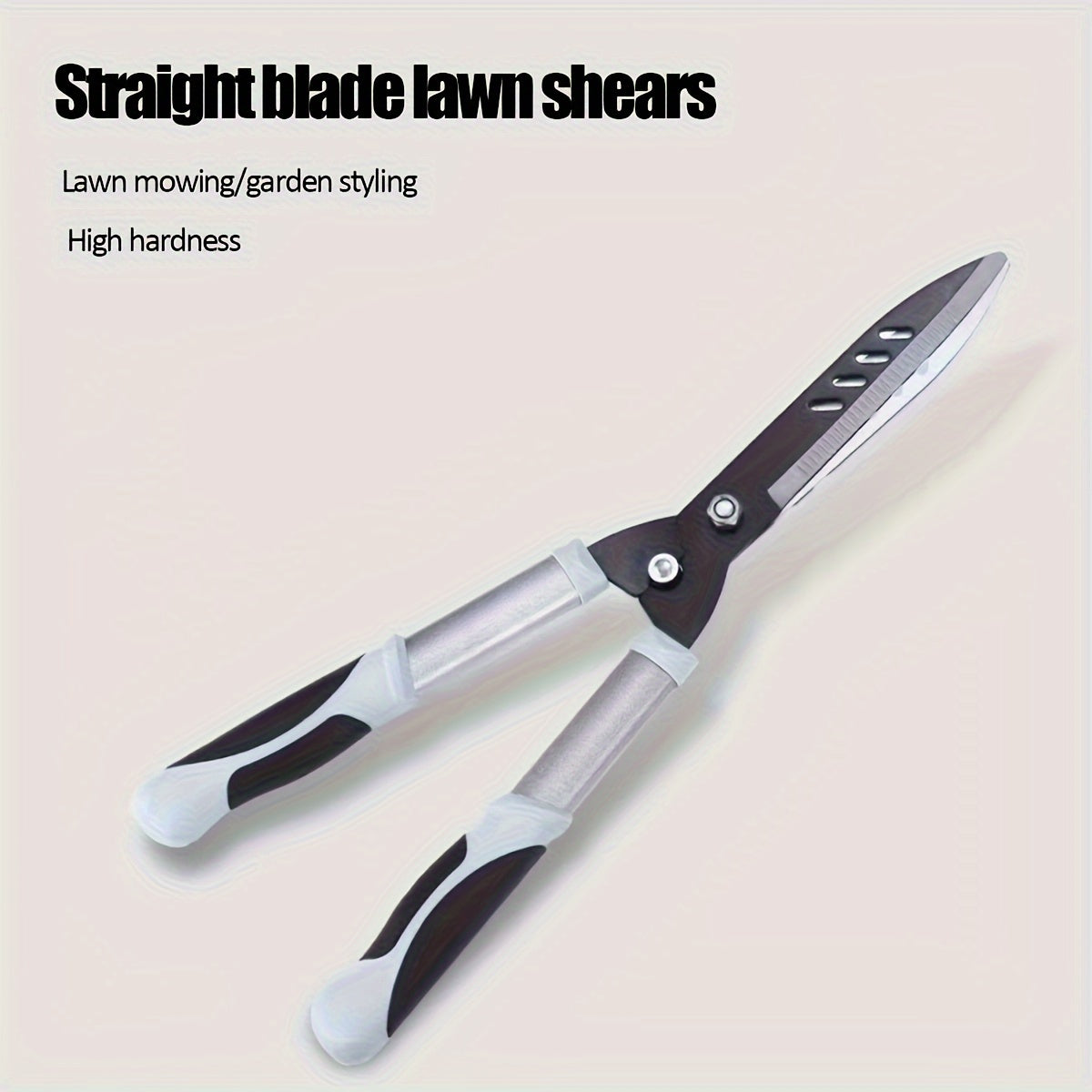 Modern 1-pack heavy duty pruning shears with non-slip handles, metal garden pruning shears for fruit trees and shrubs, high hardness hardened blades, easy pruning and shaping