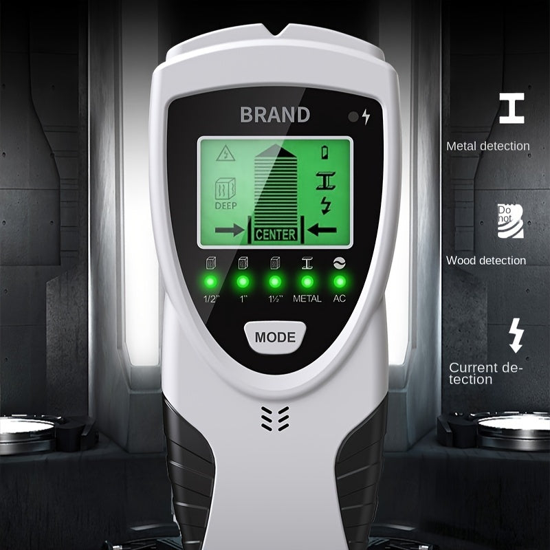 SH301 5-in-1 Wall Scanner - Stud, Metal & Wire Detection Tool with LED LCD Display