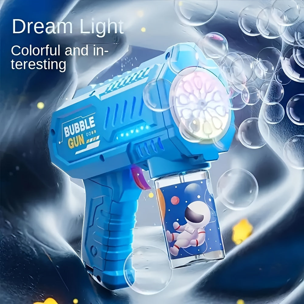 LED Bubble Gun - Great for Outdoor Parties, Weddings, Beach and Pool Entertainment - Electric Bubble Machine for Halloween, Christmas and Birthday Gifts - Liquid and Batteries Not Included