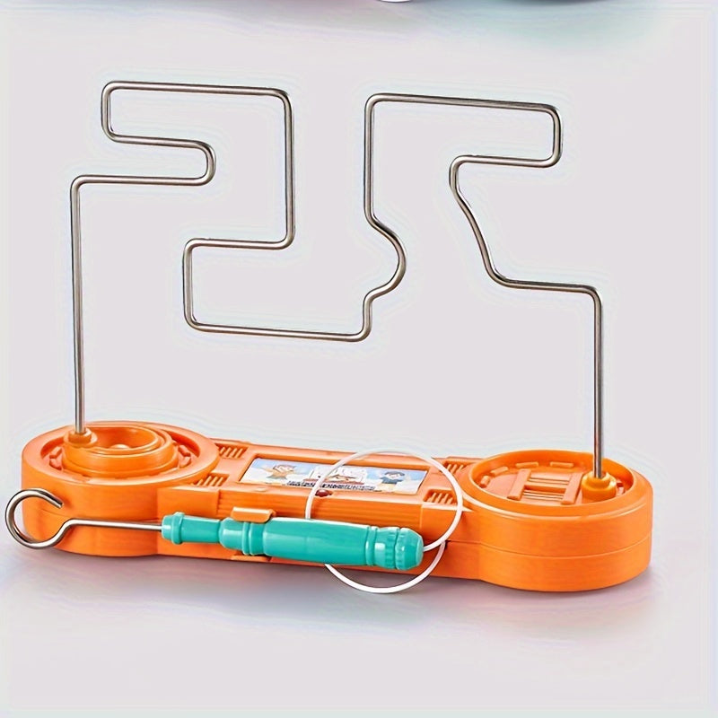 3D Line Maze Puzzle with Electric Shock Pen