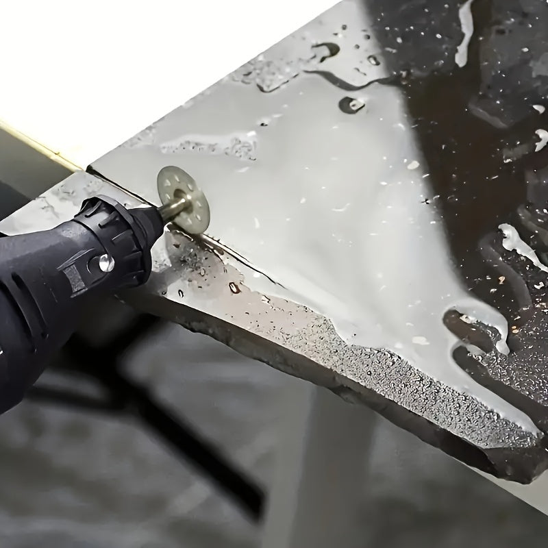 32pcs Mini High-Speed Steel Circular Saw Blades Set - Perfect for Resin & Woodworking, Includes Diamond Metal Discs for Rotary Tools
