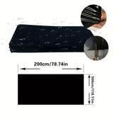 1 Pack Heavy Duty Pond Membrane Liner - Create a Stunning Garden Water Feature - Durable, Waterproof Landscape Membrane for a Beautiful Outdoor Paradise - Bonus Pond Cover Included