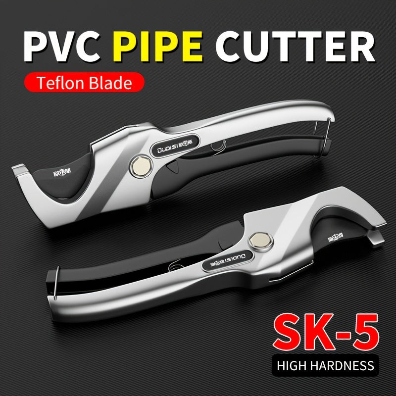 Premium Quick-Action PVC Pipe Cutter - Efficient PPR & Aluminum Plastic Scissors - Durable Water Pipe Shears for Easy Plumbing and DIY Projects