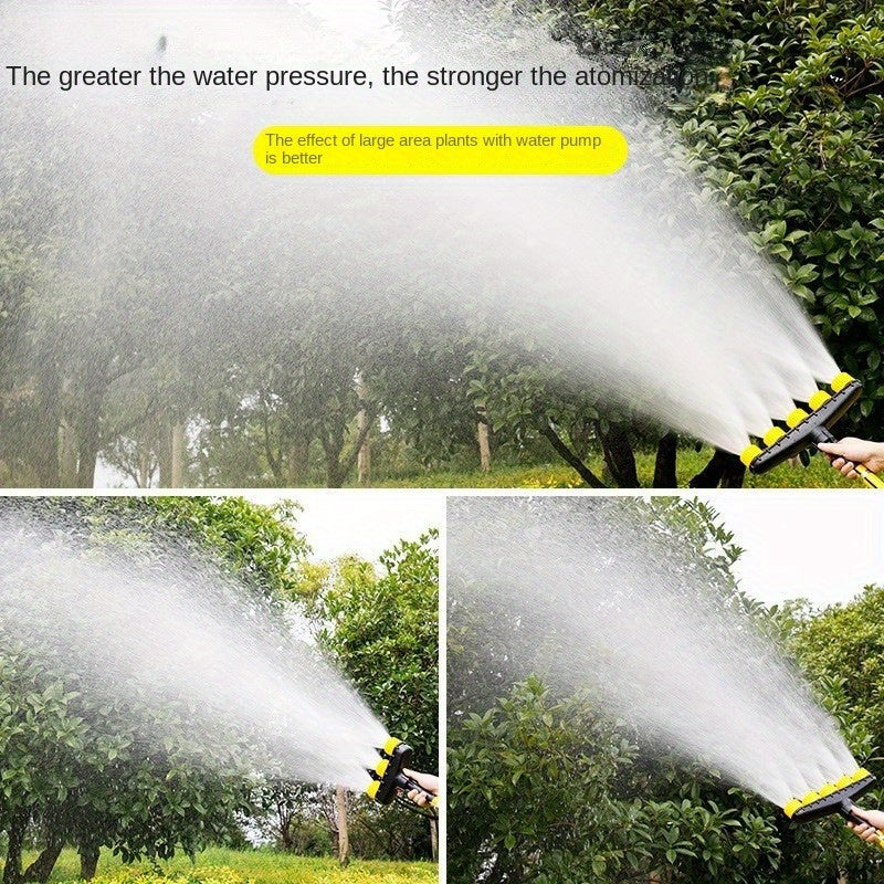 1-piece Multi-Head Garden Sprinkler - A suitable and durable lawn and vegetable watering tool for efficient gardening 5-head spray gun with 1"/3.05"/3.81" connection (clamp)