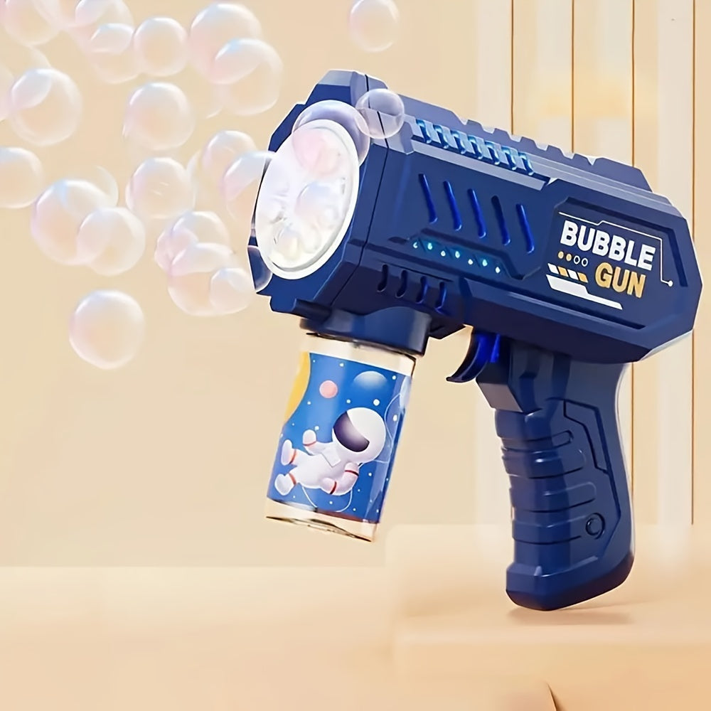 LED Bubble Gun - Great for Outdoor Parties, Weddings, Beach and Pool Entertainment - Electric Bubble Machine for Halloween, Christmas and Birthday Gifts - Liquid and Batteries Not Included
