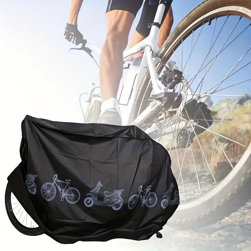 All-weather bike cover - Suitable for e-bikes, mountain bikes and motorcycles - Durable EVA material - Hand wash or dry clean