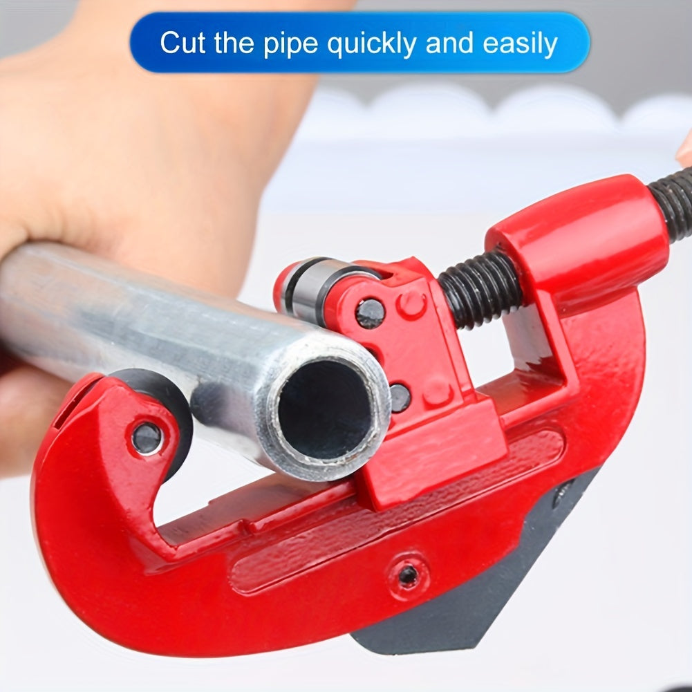 1pc Manual Pipe Cutter - Cutting Copper, Aluminum, PVC Pipe Cutter for 3-28mm Pipes - Durable and Easy-to-Use Handheld Cutting Tool for DIY and Professional Use
