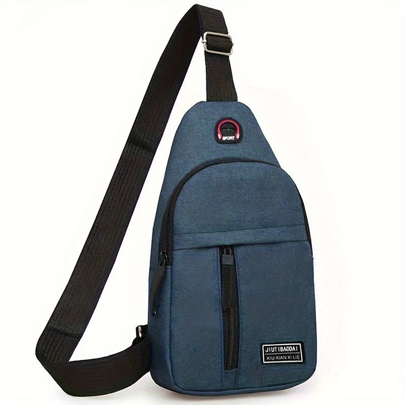 New Fashion Chest Bag Men's Messenger Bag Canvas Shoulder Bag