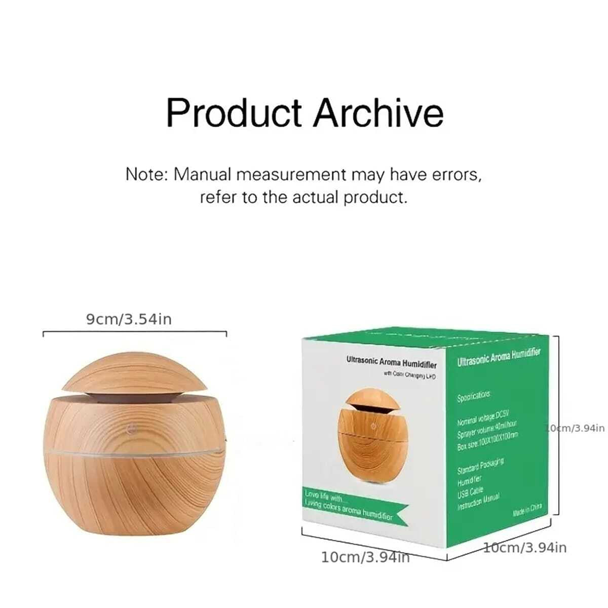 ULTRASONIC AROMA HUMIDIFIER