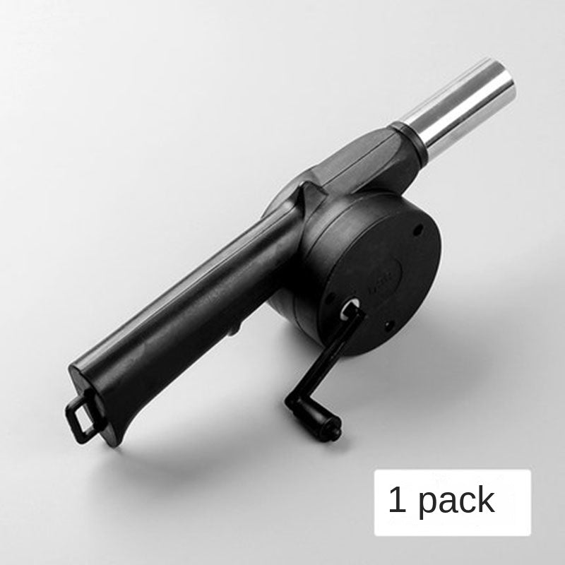 Portable Hand Blower for BBQ, Camping and Fire-Building - Efficient and Easy-to-Use Stove Accessory