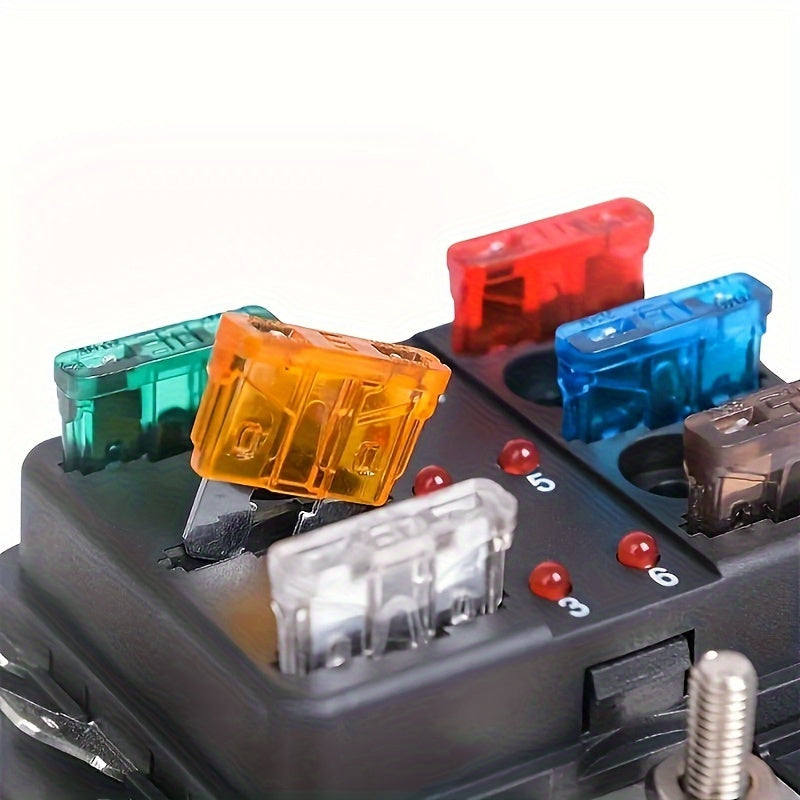 100 Piece Premium Medium Blade Automotive Fuse Combo Kit