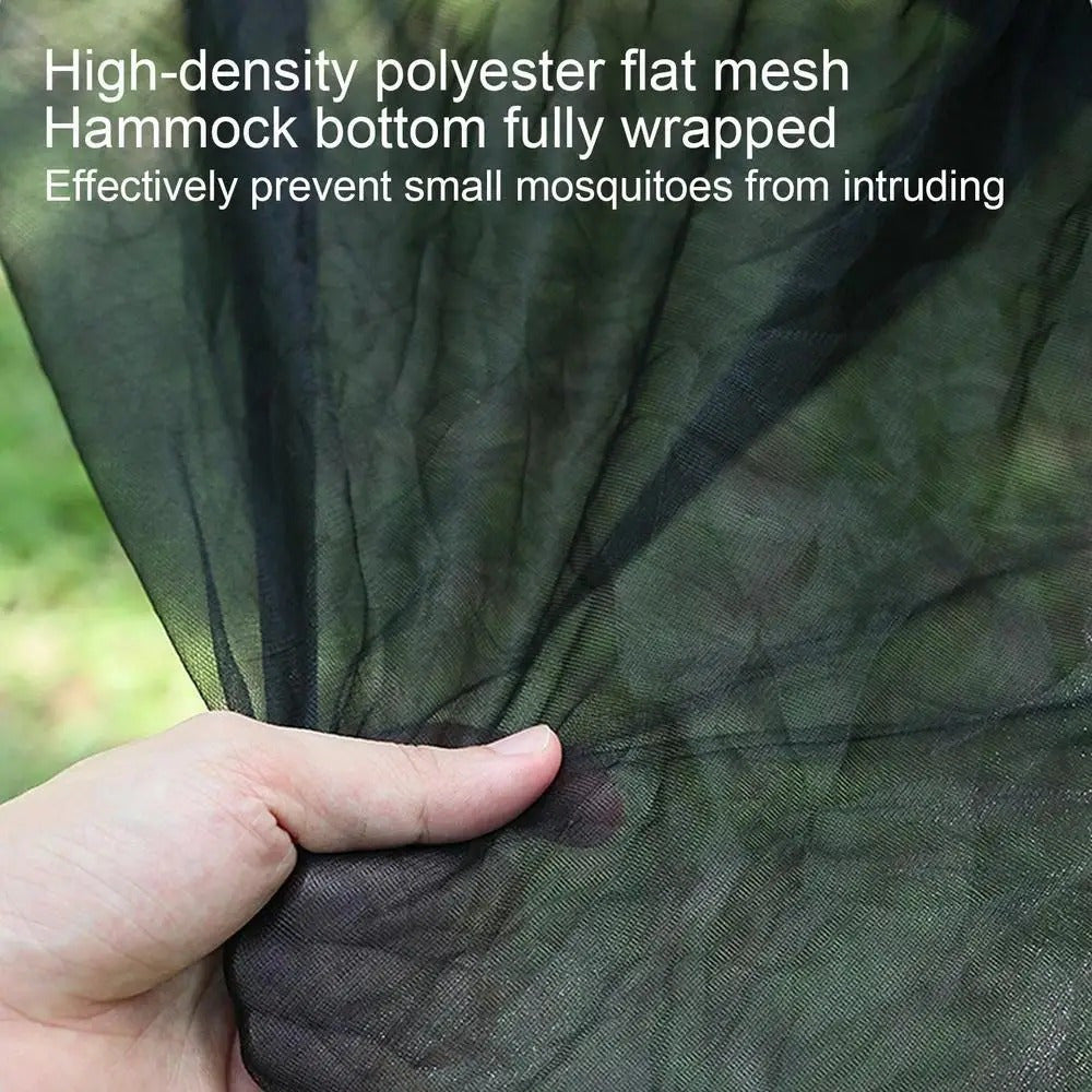 Ultralight Portable Hammock Mosquito Net - Easy to install, fits all hammocks, great for camping and outdoor adventures
