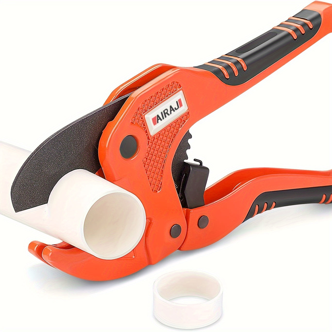 1pcPipe Cutter Pipe Scissors SK5 Material Ratchet PVC/PU/PP/PE Hose Cutter Scissors Hand Tools Repair Tools