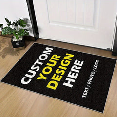 1Pc Custom Photo Door Mat Personalized Entrance Mat With