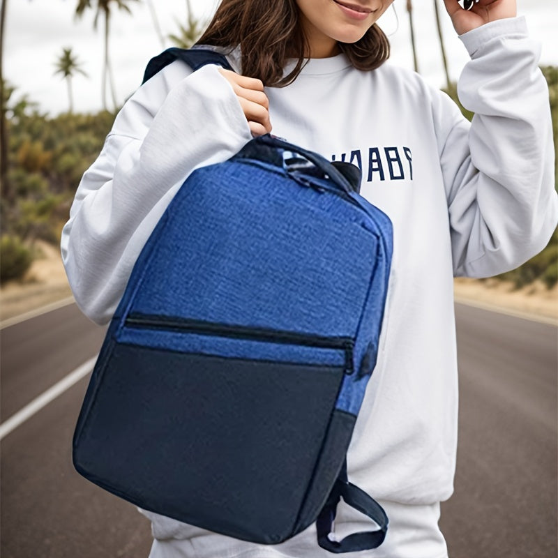 2-piece business travel backpack, multifunctional laptop backpack, laptop bag sent randomly
