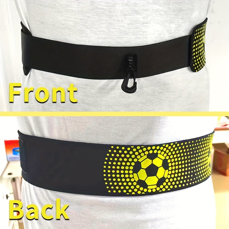 Football/volleyball/rugby training belt, football/volleyball/rugby training device, football training equipment/auxiliary equipment, adjustable football training belt, kicking and throwing single football practice