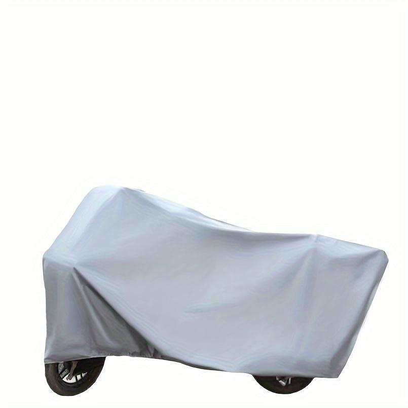 1 Pack Heavy Duty All Weather Motorcycle Cover, UV Protection, Dust and Rain Proof Polyester, Fleece Lining, Thickened Oxford Car Jacket with Plush for Outdoor Storage