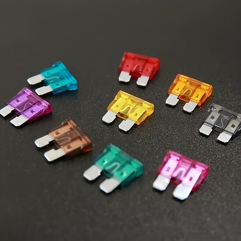 100 Piece Premium Medium Blade Automotive Fuse Combo Kit